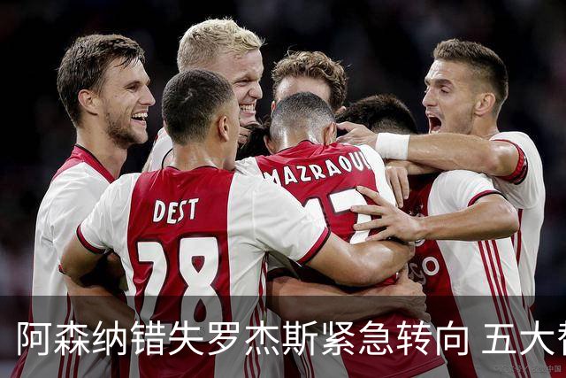 阿森纳错失罗杰斯紧急转向 五大替代方案中两人已备足1亿筹码